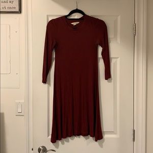 Red dress